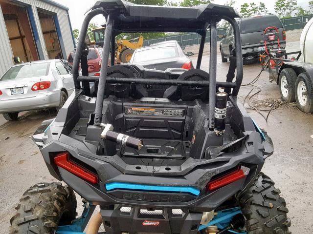 3NSVDE993KG443152 - 2019 POLARIS RZR XP 100 BLUE photo 6