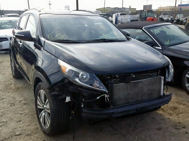 KNDPC3AC2G7816385 - 2016 KIA SPORTAGE E BLACK photo 1