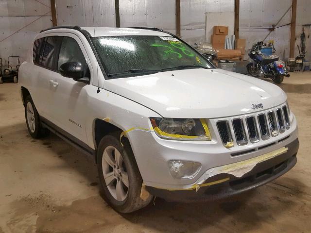 1C4NJDBBXGD626649 - 2016 JEEP COMPASS SP თეთრი ფოტო 1