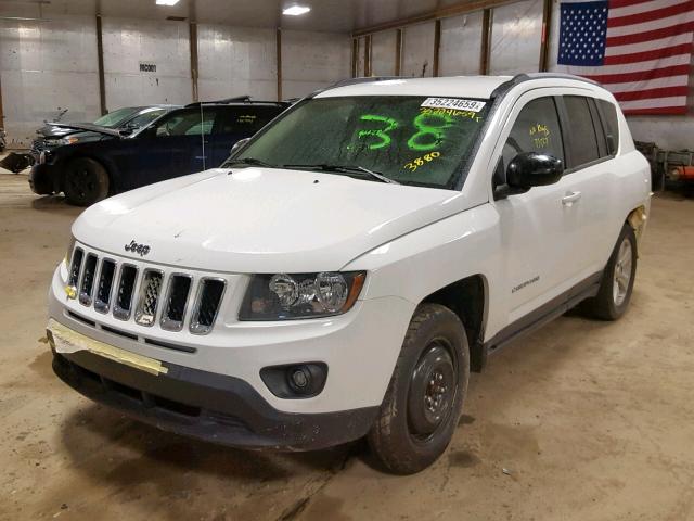 1C4NJDBBXGD626649 - 2016 JEEP COMPASS SP თეთრი ფოტო 2