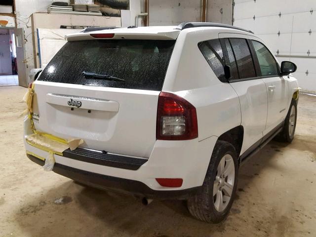 1C4NJDBBXGD626649 - 2016 JEEP COMPASS SP თეთრი ფოტო 4