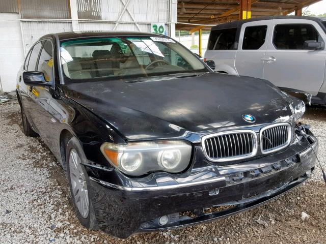 WBAGN63443DR13226 - 2003 BMW 745 LI BLACK photo 1