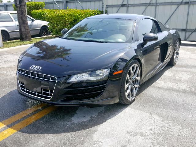 WUAENAFG9BN001786 - 2011 AUDI R8 5.2 QUA BLACK photo 2