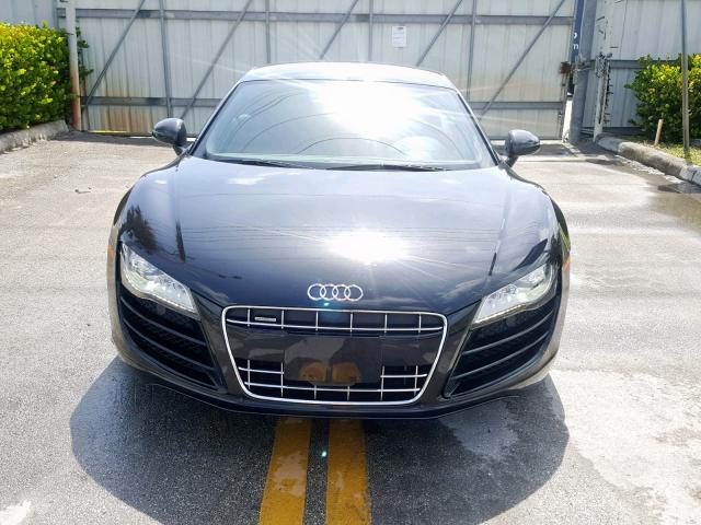 WUAENAFG9BN001786 - 2011 AUDI R8 5.2 QUA BLACK photo 9