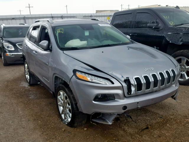 1C4PJLDBXEW179046 - 2014 JEEP CHEROKEE L SILVER photo 1