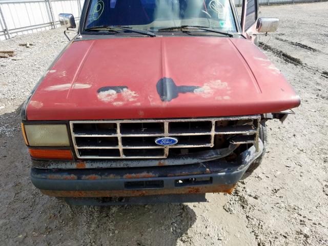 1FTCR10A0KUB12827 - 1989 FORD RANGER  photo 7