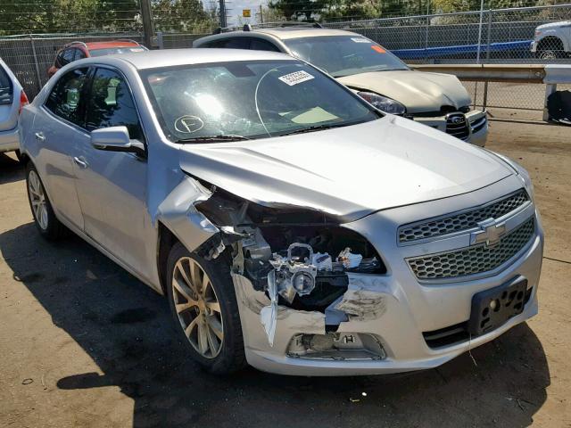 1G11H5SA4DU126630 - 2013 CHEVROLET MALIBU LTZ 银色 照片 1
