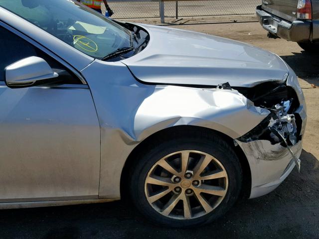 1G11H5SA4DU126630 - 2013 CHEVROLET MALIBU LTZ 银色 照片 9