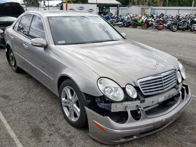 WDBUF56J46A828941 - 2006 MERCEDES-BENZ E 350 GRAY photo 1