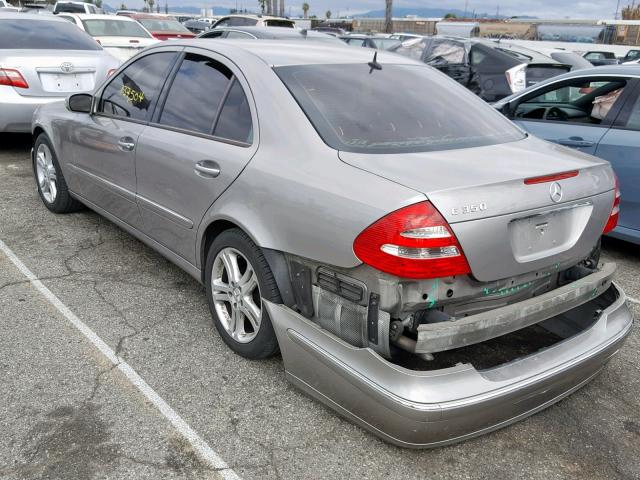 WDBUF56J46A828941 - 2006 MERCEDES-BENZ E 350 GRAY photo 3