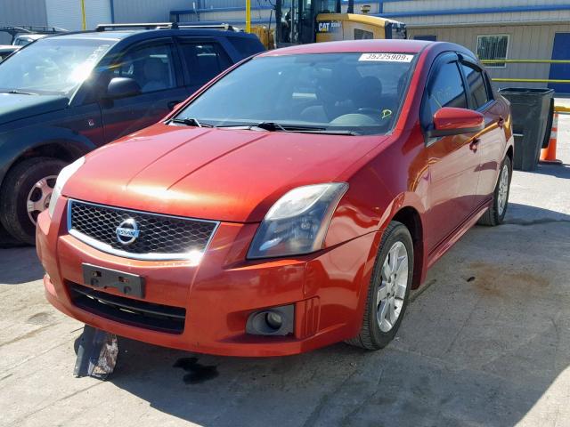 3N1AB6AP2BL606616 - 2011 NISSAN SENTRA 2.0 RED photo 2