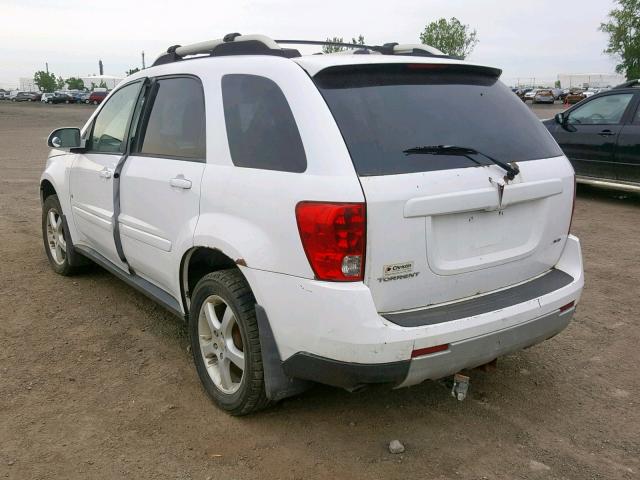 2CKDL43F996238037 - 2009 PONTIAC TORRENT WHITE photo 3