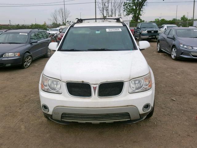 2CKDL43F996238037 - 2009 PONTIAC TORRENT WHITE photo 9