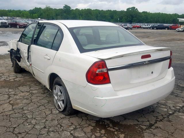 1G1ZT54874F100832 - 2004 CHEVROLET MALIBU LS WHITE photo 3