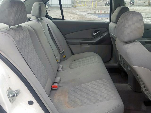 1G1ZT54874F100832 - 2004 CHEVROLET MALIBU LS WHITE photo 6