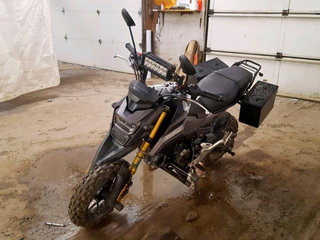 MLHJC7554J5000643 - 2018 HONDA GROM 125 BLACK photo 2