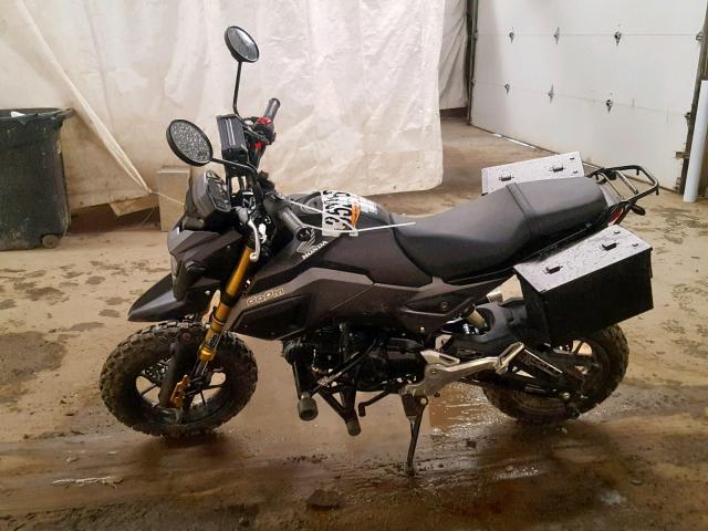 MLHJC7554J5000643 - 2018 HONDA GROM 125 BLACK photo 9