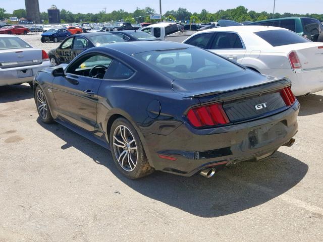 1FA6P8CF9G5264423 - 2016 FORD MUSTANG GT BLACK photo 3