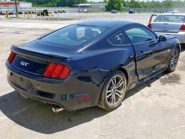 1FA6P8CF9G5264423 - 2016 FORD MUSTANG GT BLACK photo 4