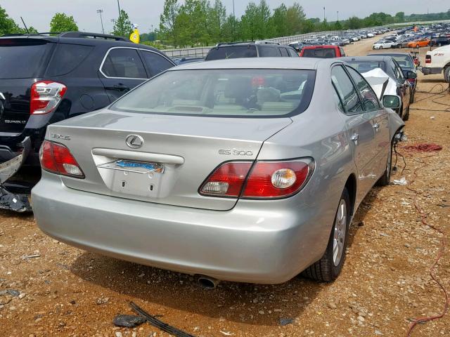 JTHBF30G636013180 - 2003 LEXUS ES 300 GOLD photo 4