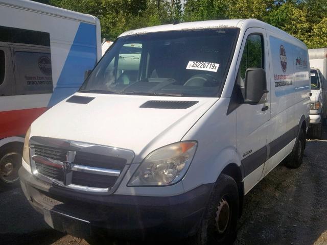 WD0PE745075201884 - 2007 DODGE SPRINTER 2 WHITE photo 9