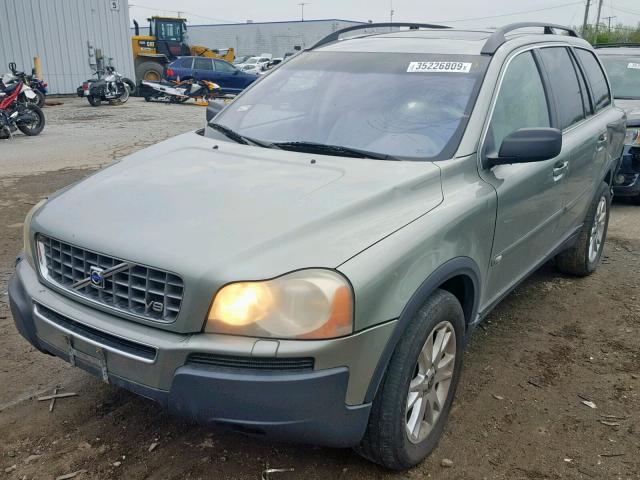 YV4CZ852161243358 - 2006 VOLVO XC90 V8 GREEN photo 2