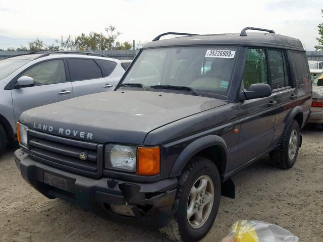 SALTY1240XA222398 - 1999 LAND ROVER DISCOVERY GRAY photo 2