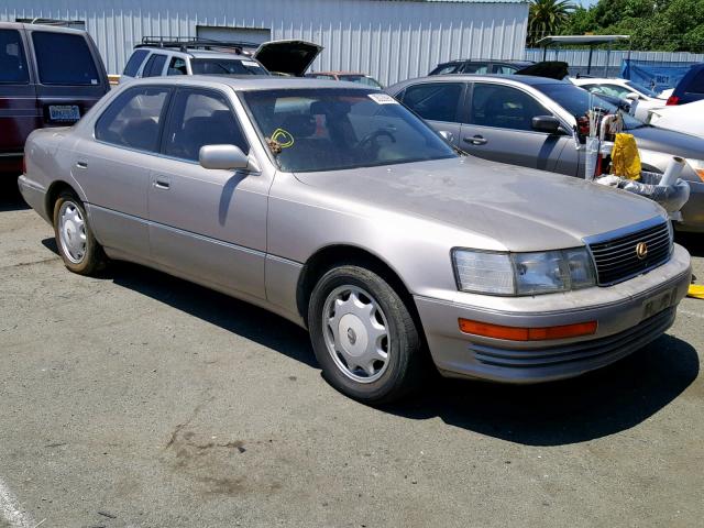 JT8UF11E8P0154027 - 1993 LEXUS LS 400 BEIGE photo 1