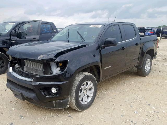 1GCGSCEN7J1187957 - 2018 CHEVROLET COLORADO L BLACK photo 2