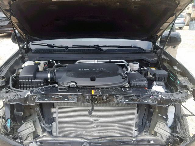 1GCGSCEN7J1187957 - 2018 CHEVROLET COLORADO L BLACK photo 7