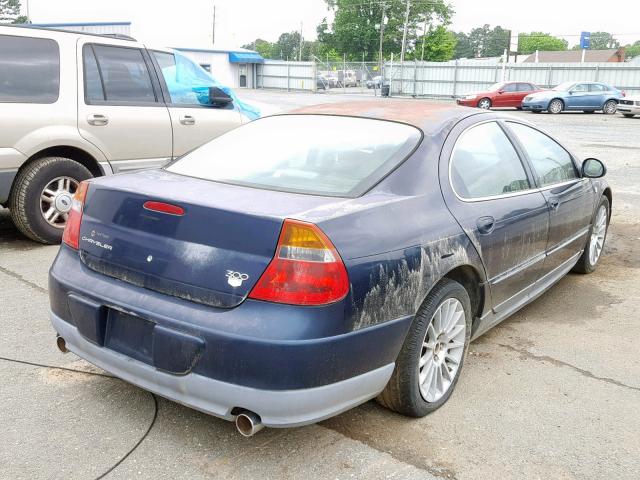 2C3AE76K92H209716 - 2002 CHRYSLER 300M SPECI BLUE photo 4