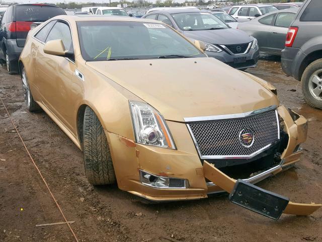 1G6DM1E36D0102328 - 2013 CADILLAC CTS PERFOR GOLD photo 1