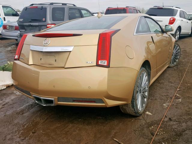 1G6DM1E36D0102328 - 2013 CADILLAC CTS PERFOR GOLD photo 4