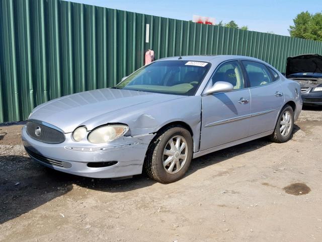 2G4WD562651348641 - 2005 BUICK LACROSSE C BLUE photo 2