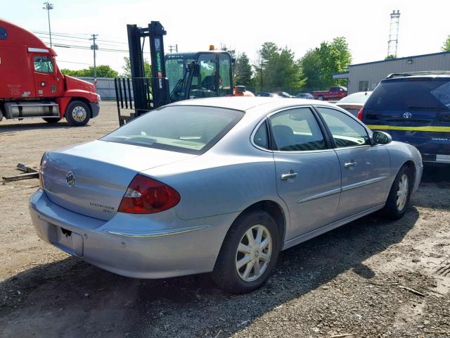 2G4WD562651348641 - 2005 BUICK LACROSSE C BLUE photo 4