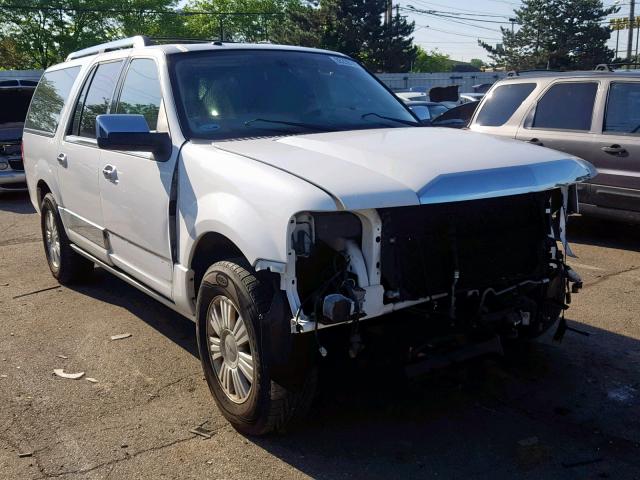 5LMJJ3J58BEJ02402 - 2011 LINCOLN NAVIGATOR WHITE photo 1