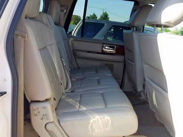 5LMJJ3J58BEJ02402 - 2011 LINCOLN NAVIGATOR WHITE photo 6