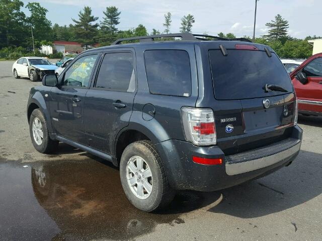 4M2CU91148KJ42066 - 2008 MERCURY MARINER GRAY photo 3