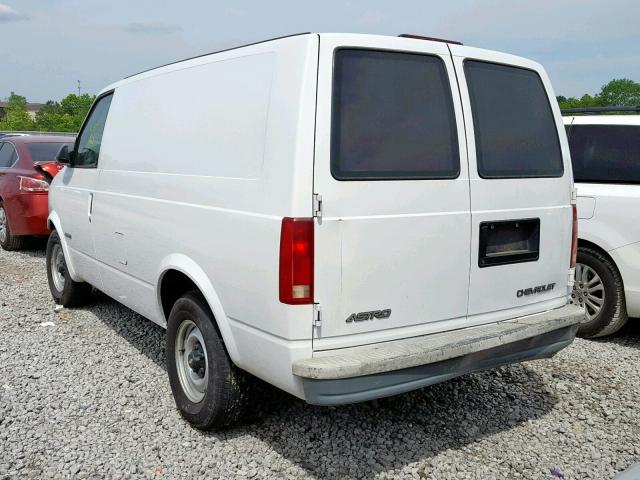 1GCDM19W6YB174948 - 2000 CHEVROLET ASTRO WHITE photo 3