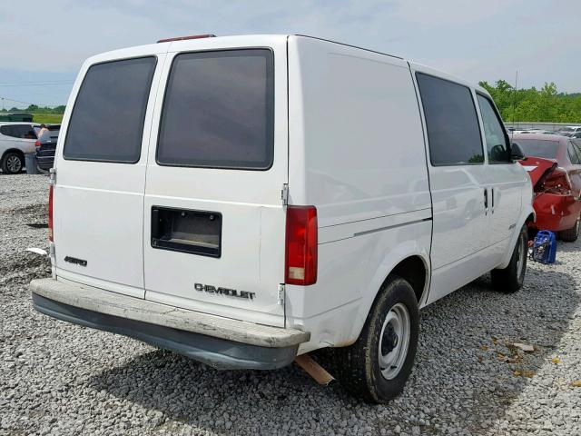 1GCDM19W6YB174948 - 2000 CHEVROLET ASTRO WHITE photo 4