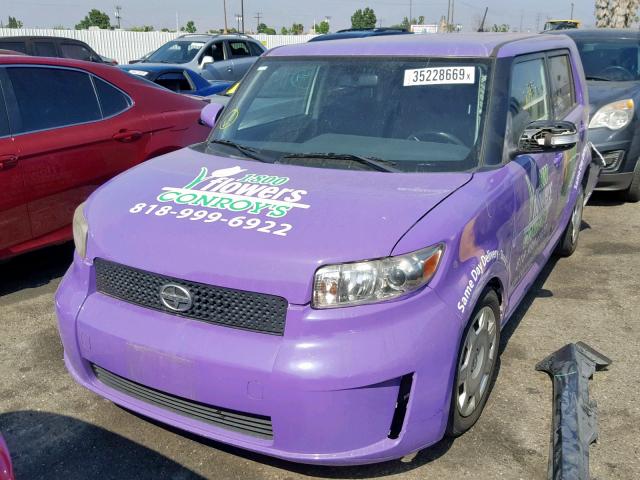 JTLKE50E091081712 - 2009 TOYOTA SCION XB 紫色 照片 2