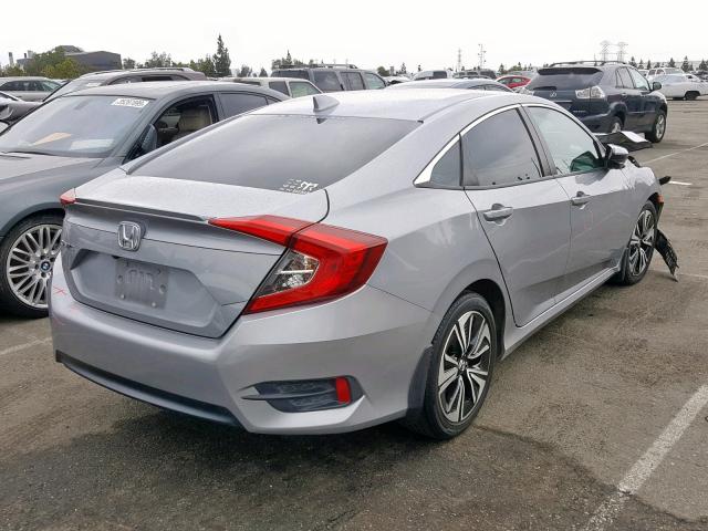2HGFC1F76GH649742 - 2016 HONDA CIVIC EXL 银色 照片 4