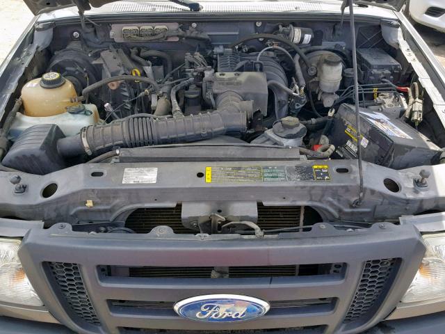 1FTYR10D28PA20089 - 2008 FORD RANGER GRAY photo 7