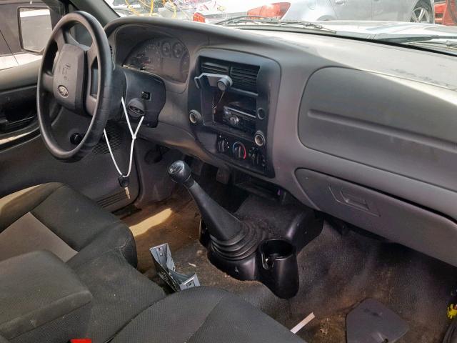 1FTYR10D28PA20089 - 2008 FORD RANGER GRAY photo 9