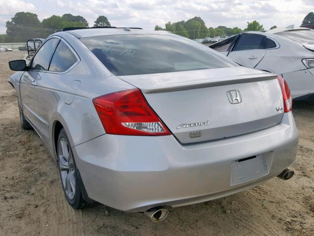 1HGCS2B86CA010442 - 2012 HONDA ACCORD EXL SILVER photo 3