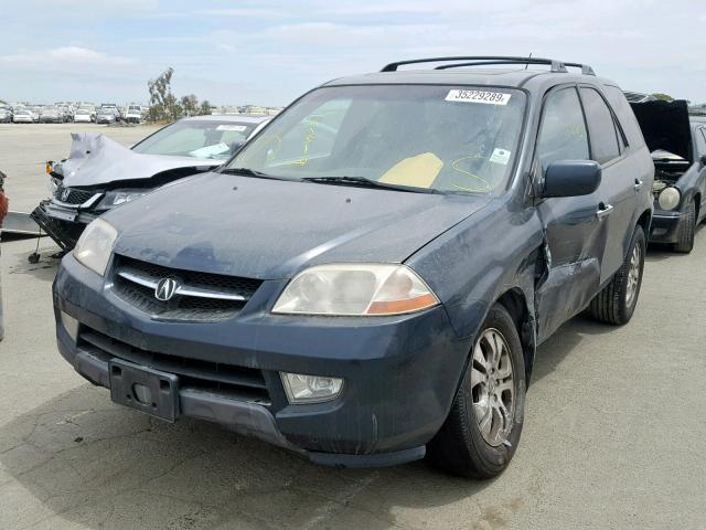 2HNYD18663H533180 - 2003 ACURA MDX TOURIN GRAY photo 2