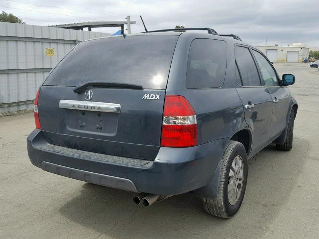 2HNYD18663H533180 - 2003 ACURA MDX TOURIN GRAY photo 4