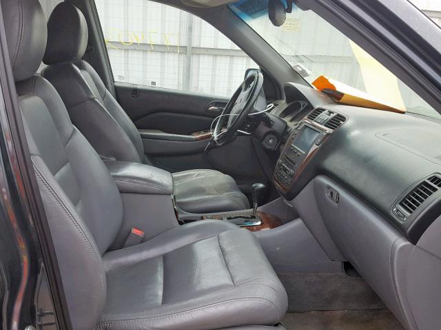 2HNYD18663H533180 - 2003 ACURA MDX TOURIN GRAY photo 5