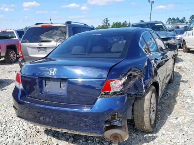 1HGCP26458A103176 - 2008 HONDA ACCORD LXP BLUE photo 4