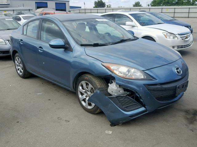 JM1BL1UGXB1495737 - 2011 MAZDA 3 I BLUE photo 1